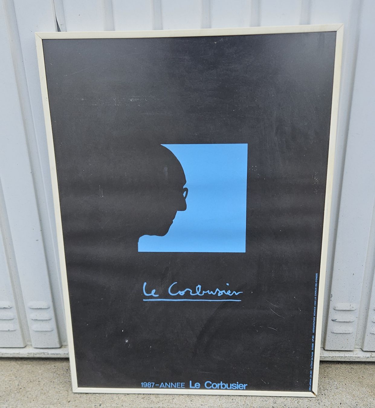 Foto & Immagini: Affiche Le Corbusier, 1987, 70/50 cm. – Usato da La Chaux-de-Fonds venduto da exup-51