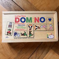 Holz Domino "Lustige Tiere" 28 Teile ab 2 Jahre