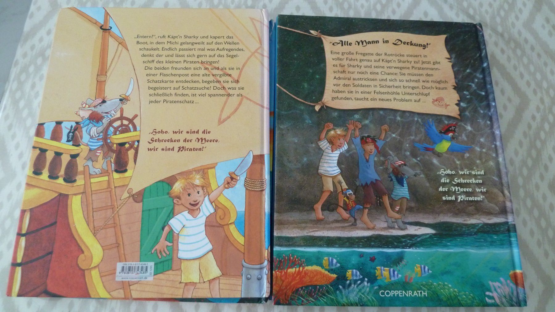 Libri: 7mal Käpt'n Sharky Kinderbücher – Usato da Root venduto da Nascar89 7