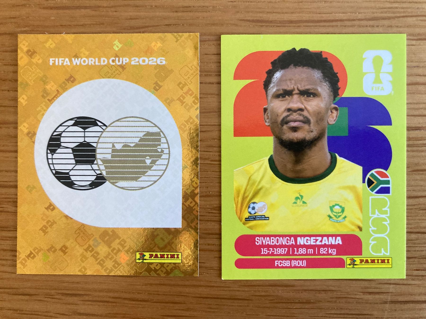 Panini Carte collezionabili: WM Sticker RSA 1, 8 – Nuovo (secondo la descrizione) da Winterthur venduto da Whitefish