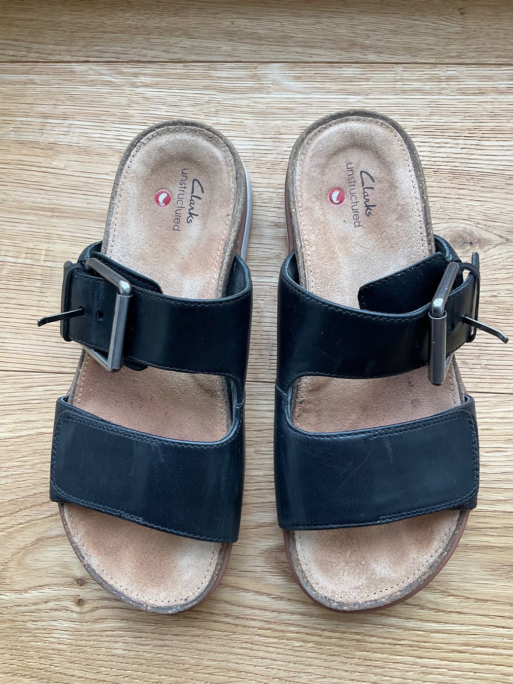 Clarks Scarpe da donna: bequeme Clarks Pantolette, 37,5 – Usato da Luzern venduto da Juliette1907 1