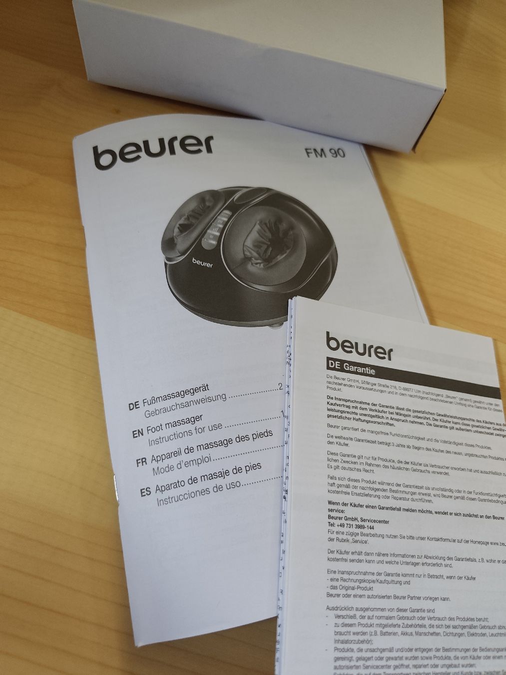 Beurer Massagegeräte: Beurer FM 90 Fussmassagegerät - Entspannung pur! ✨ – Neu (gemäss Beschreibung) aus Dättlikon von clasto 2