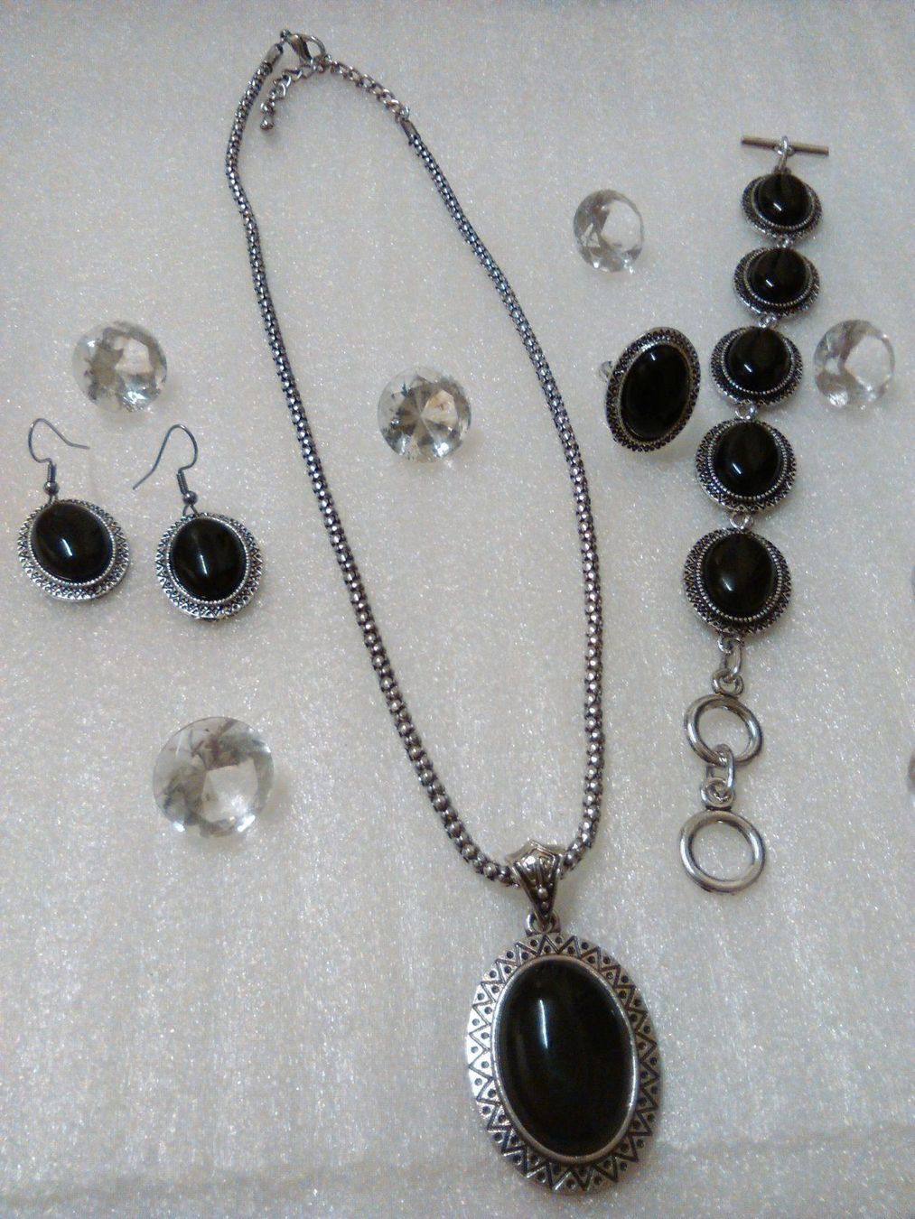 Colliers: SET MODESCHMUCK;;ANTIKSILBER PLATED – Neuf (Voir description) à Basel par bijoutrie_4 6