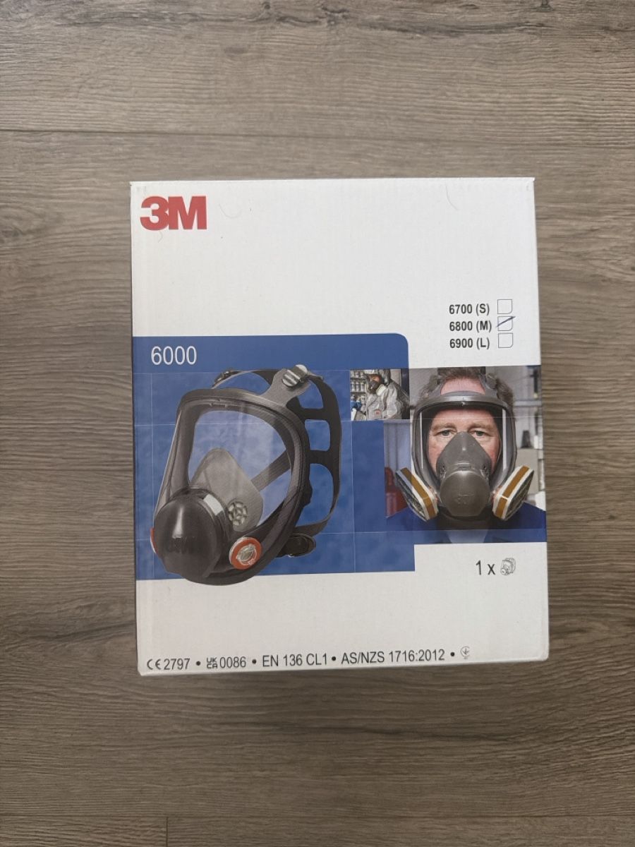 Protezione per viso e udito: Masque complet réutilisable 3M série 6000 – Nuovo (secondo la descrizione) da Lausanne venduto da OFFICINA.shop 1