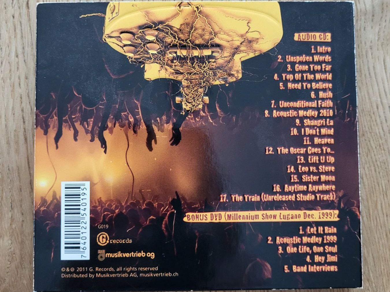 CDs: Gotthard - Homegrown - Alive in Lugano CD + DVD – Gebraucht aus Waltenschwil von creativeline 1