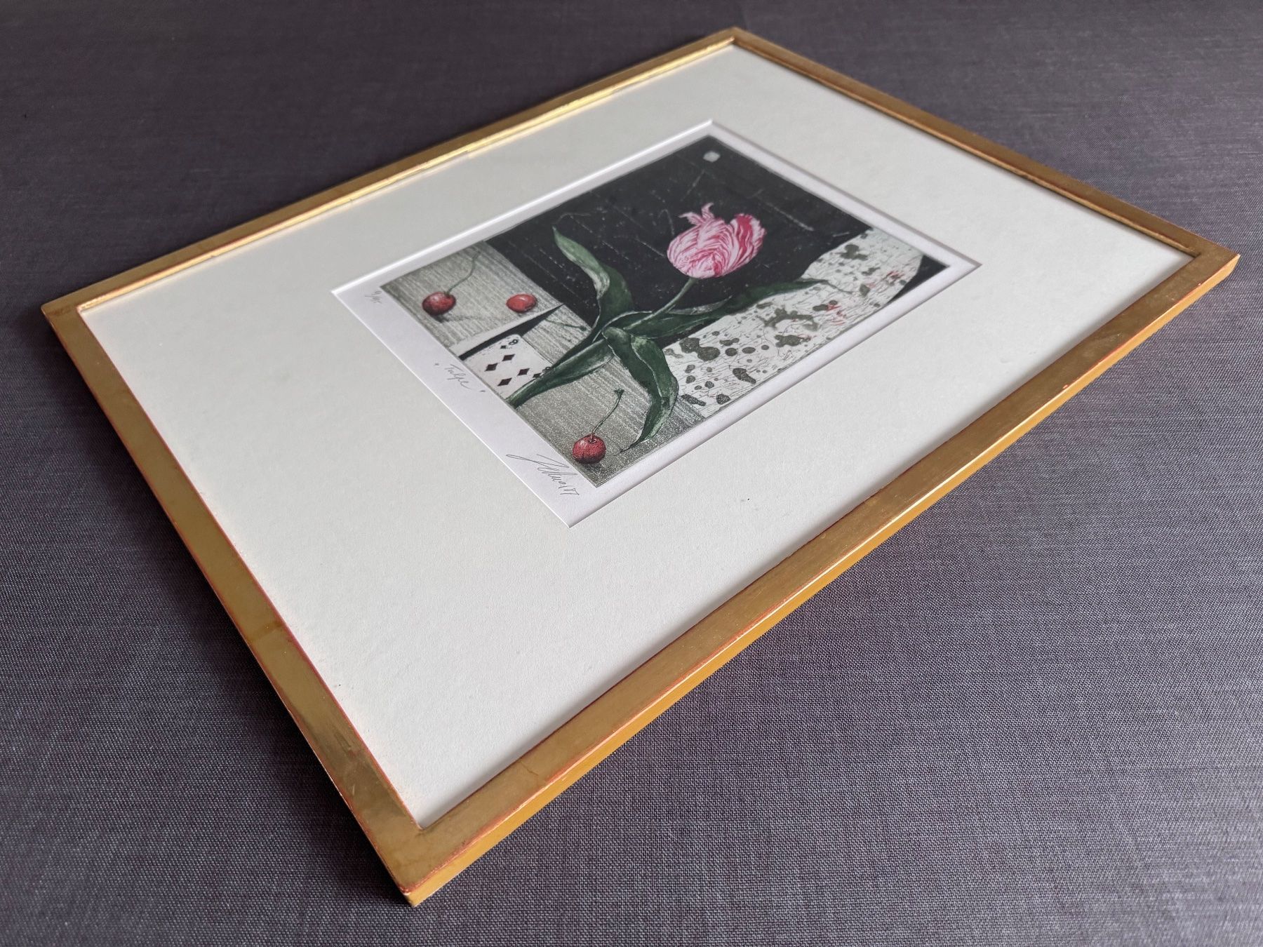 Grafica & Litografie: RadierungTulpe – Usato da Oberrüti venduto da HotRod1932 2