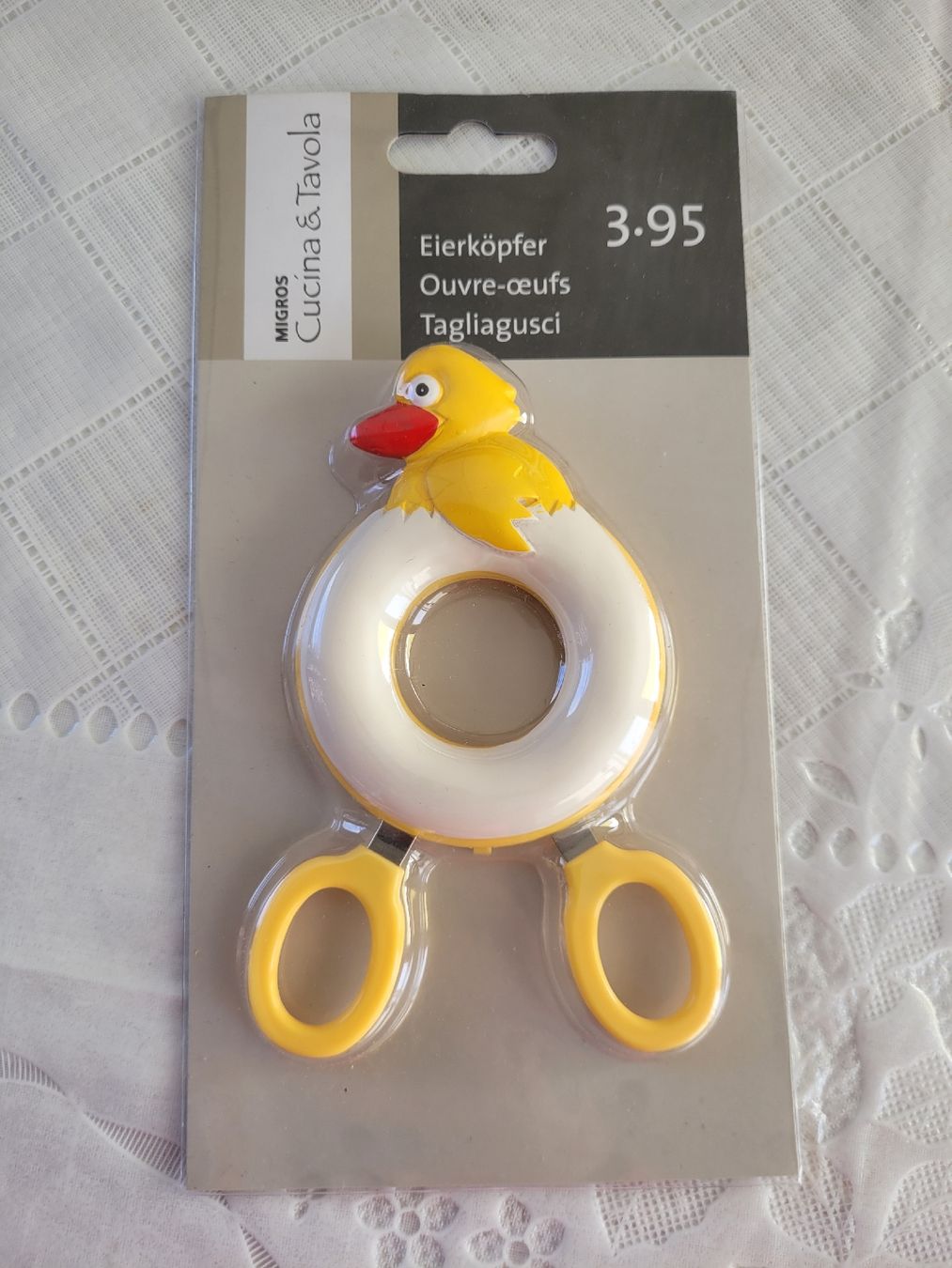 Migros Elettrodomestici da cucina: Von 2010 Migros Eierköpfer OVP – Nuovo e nell'imballaggio originale da Buttikon SZ venduto da Corendo