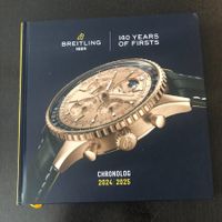 Breitling Chronolog 2024 2025 Buch 140 Years of Firsts