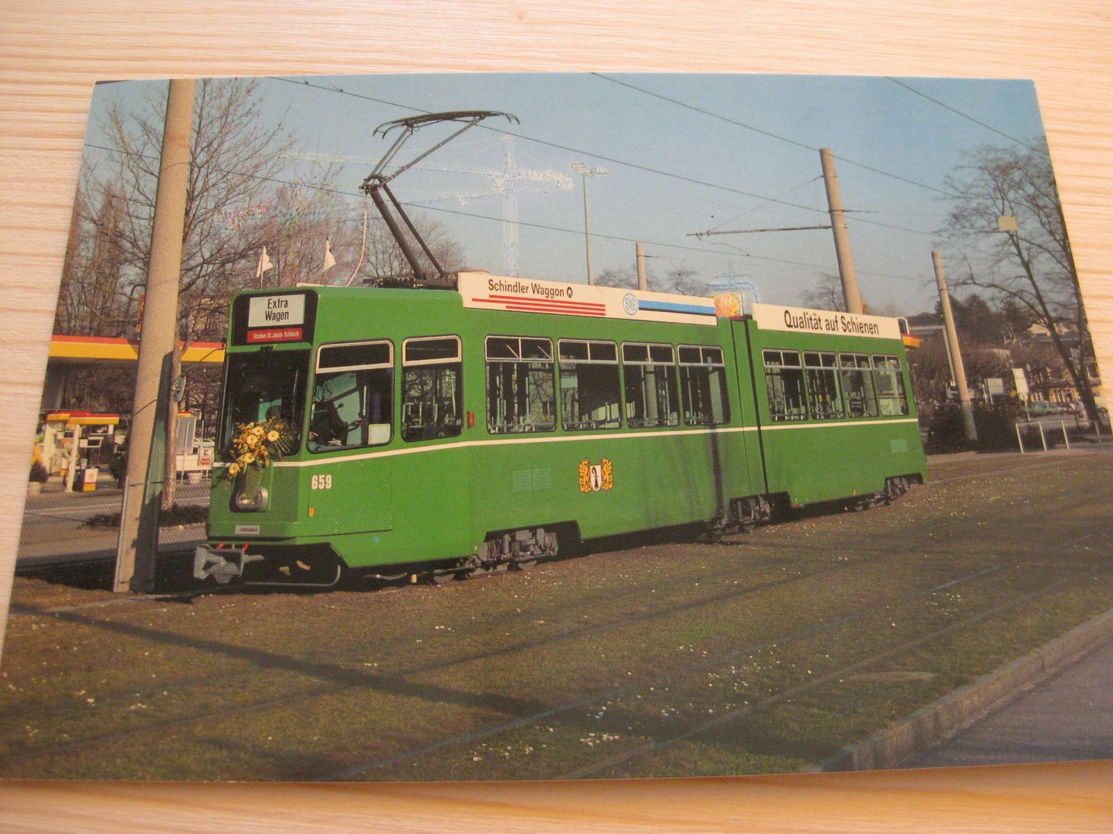Cartoline postali: Preis halbiert: AK Basel mit Tram – Usato da Malters venduto da Marosko
