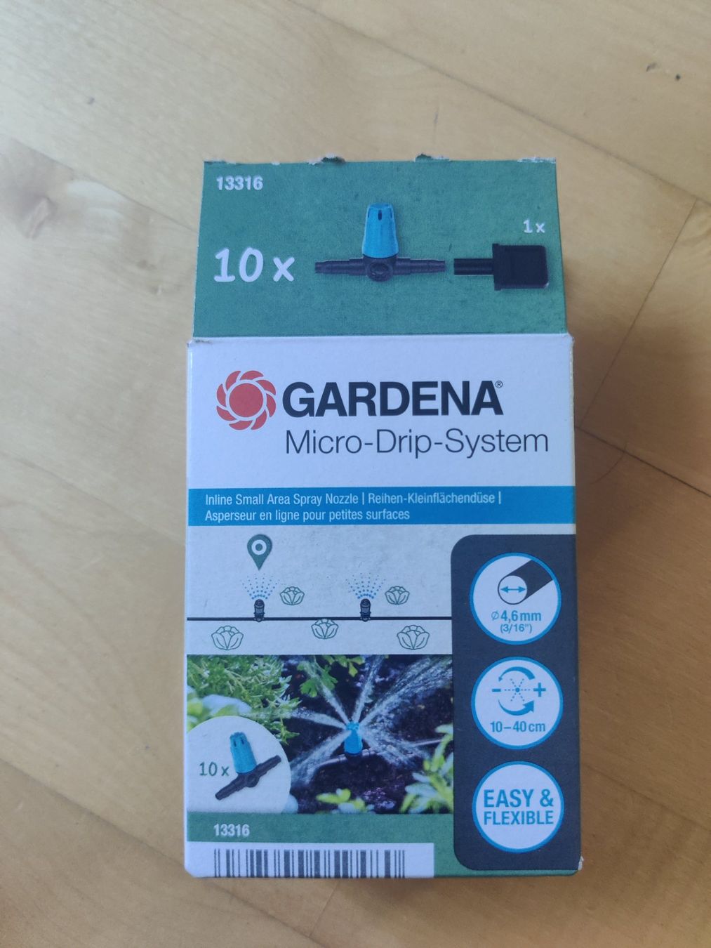 Gardena Tubi & Tubi flessibili: 1 Packung Kleinflächendüsen von Gardena – Nuovo (secondo la descrizione) da Urdorf venduto da Sasa_Miller