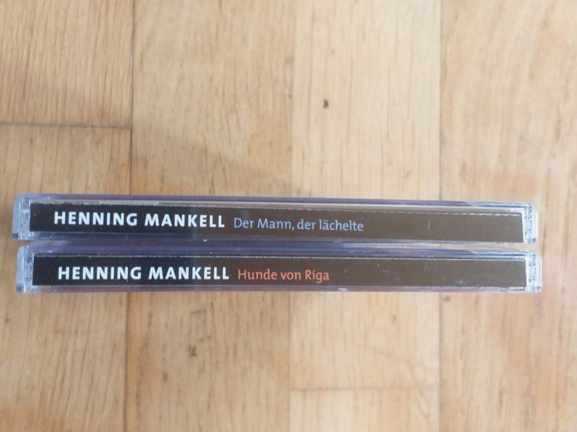 Audiolibri: Henning Mankell: Hunde von Riga & Der Mann der lächelte 2-CD – Usato da St. Gallen venduto da elkapone 3