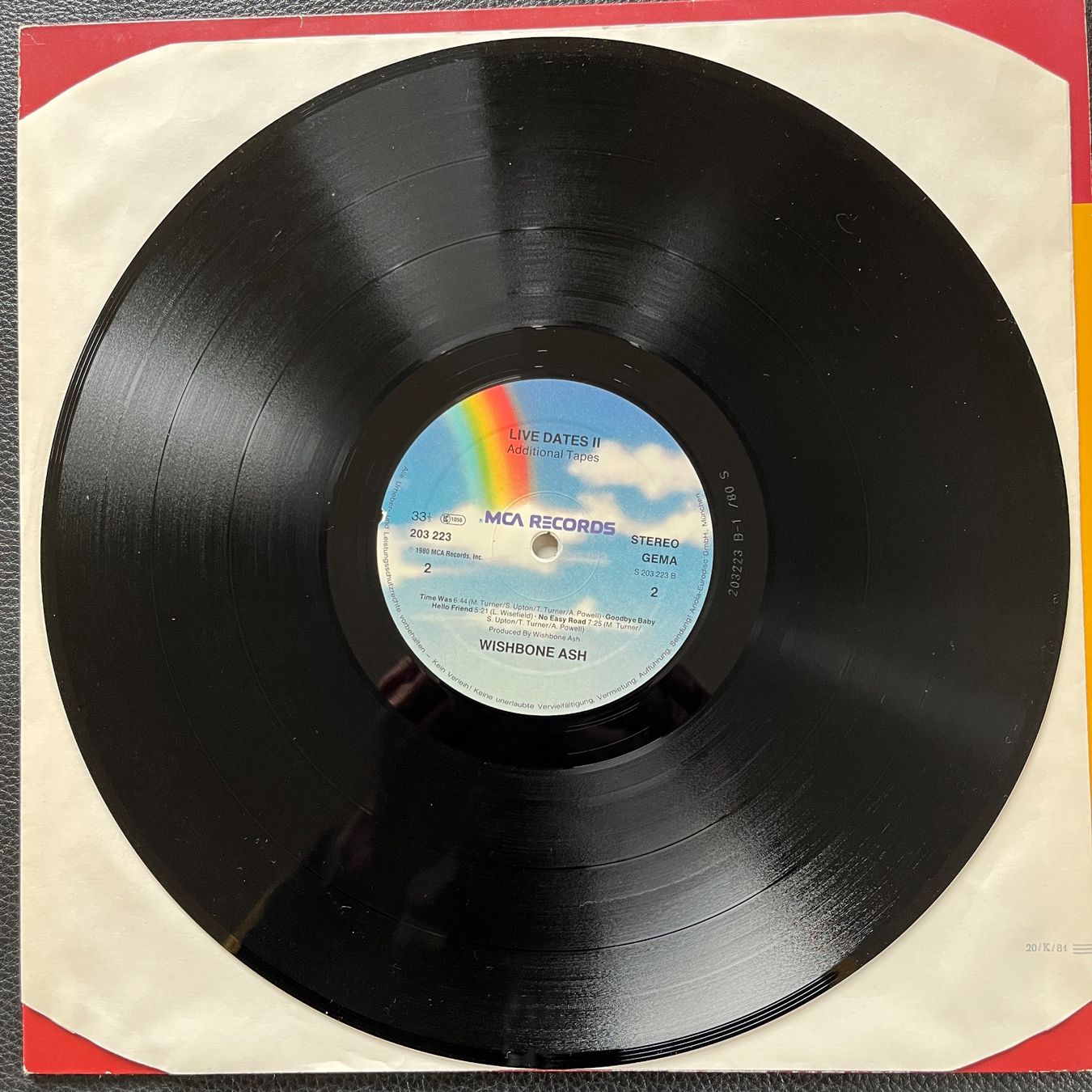 Schallplatten: Wishbone Ash - Live Dates Vol. Two Additional Tapes Vinyl-LP – Gebraucht aus Lenzburg von sch_lml8 2