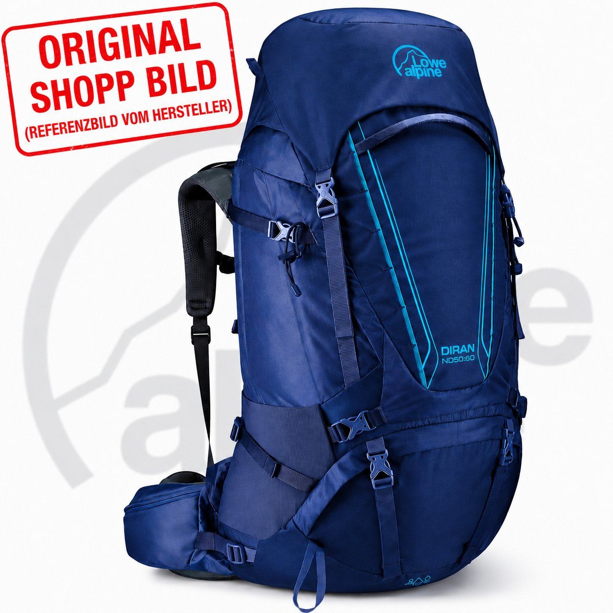 Lowe Alpine Rucksäcke: Lowe Alpine Diran ND 50:60 Rucksack 50+10L Damen – Gebraucht aus Diepflingen von LUCARDIM