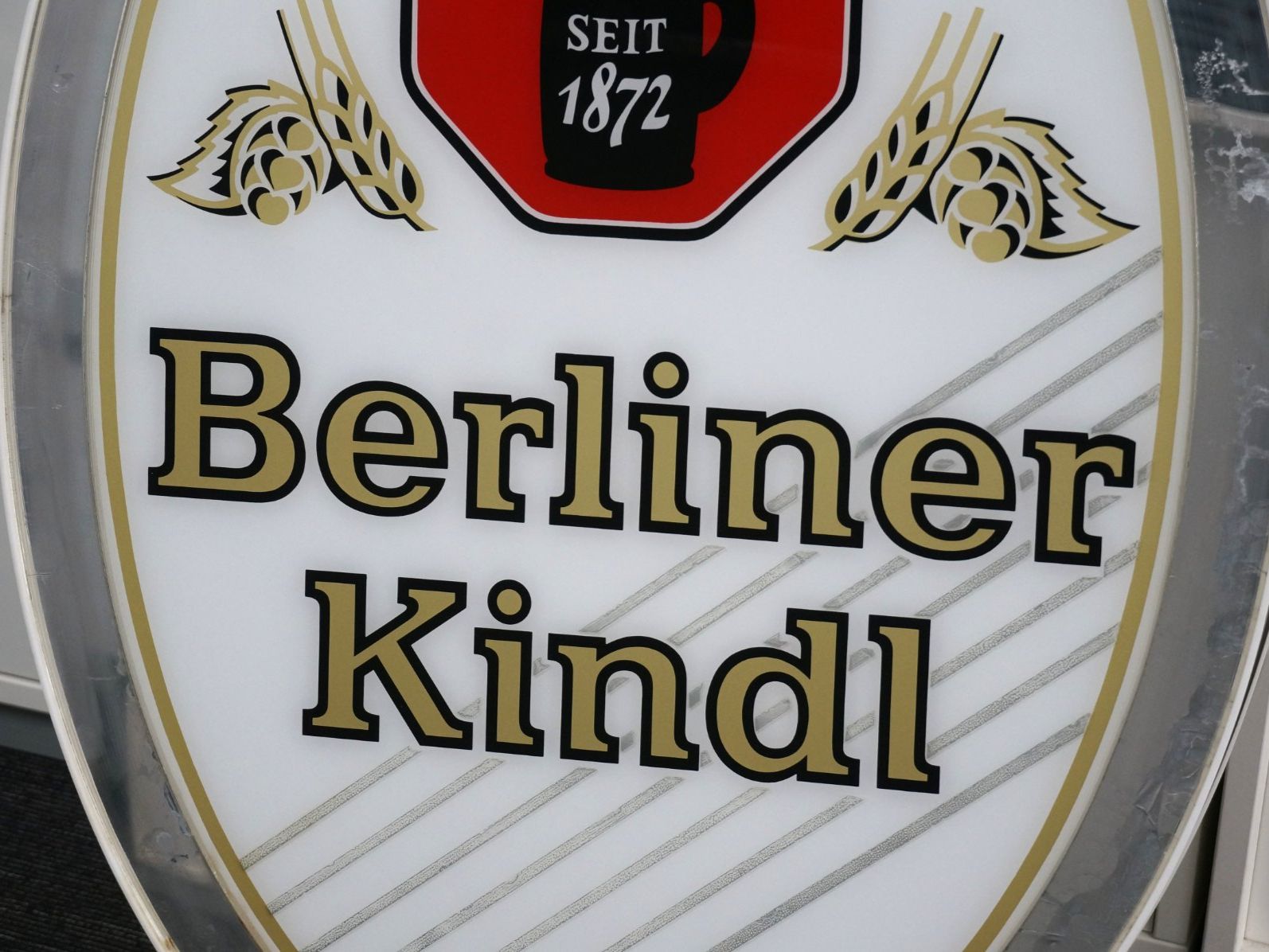 Insegne: Berliner Kindl Werbenase 35" – Usato da Rüti ZH venduto da Restwert_Rueti_ZH 1