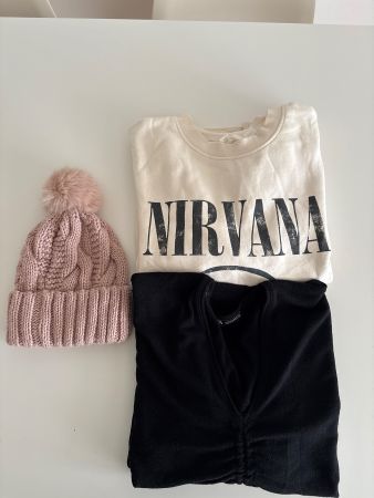 Zara Pullover&H&M Sweetshirt und H&M Kappe