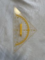 Geodreieck, Dreieck mit Griff, Zeichnen, Geometrie