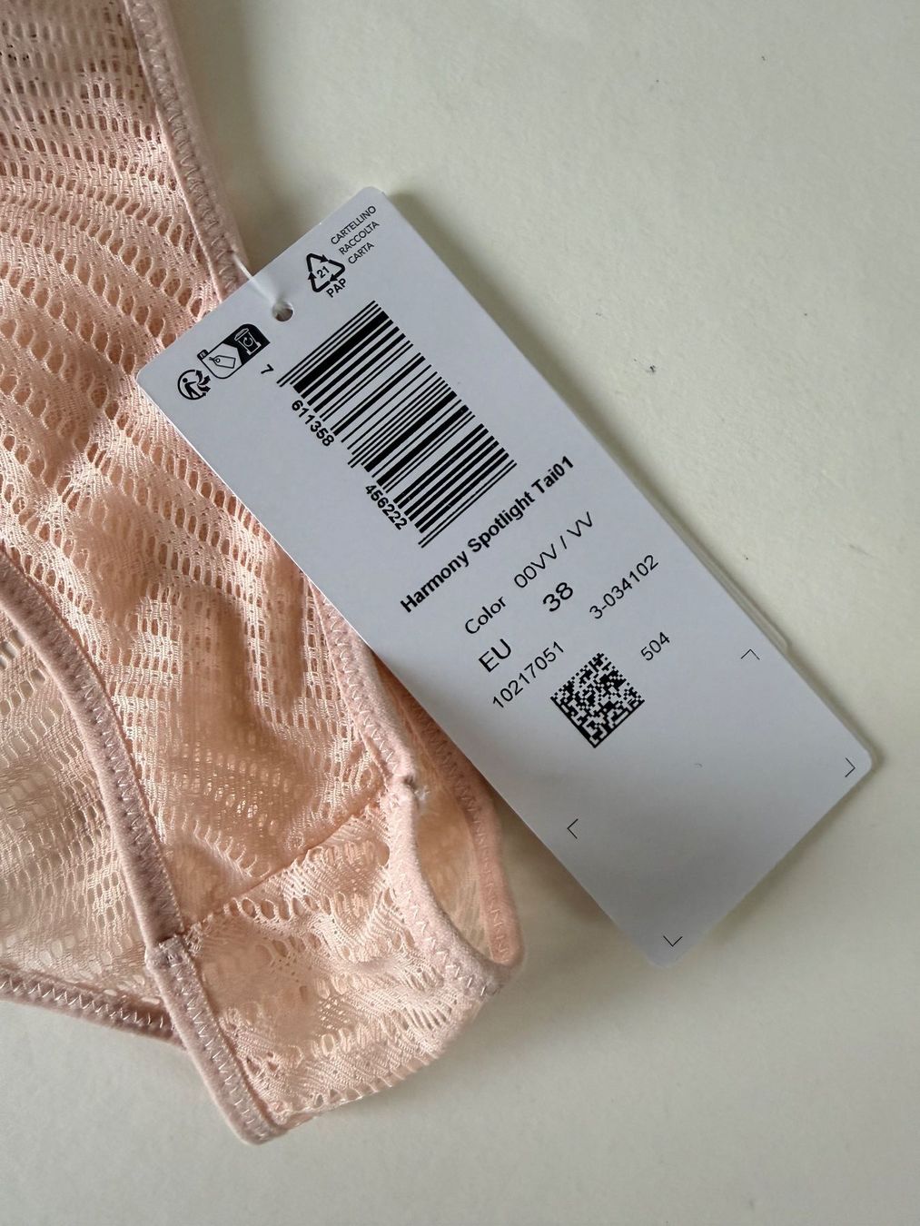 Triumph Sonstige Unterwäsche: TRIUMPH, Tai HARMONY SPOTLIGHT, Grösse 38, Farbe Hautfarbe – Neu und originalverpackt aus Rudolfstetten von gst_g7xl 1