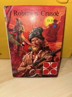 Robinson Crusoe, D. Defoe, Vintage Ausgabe Italienisch