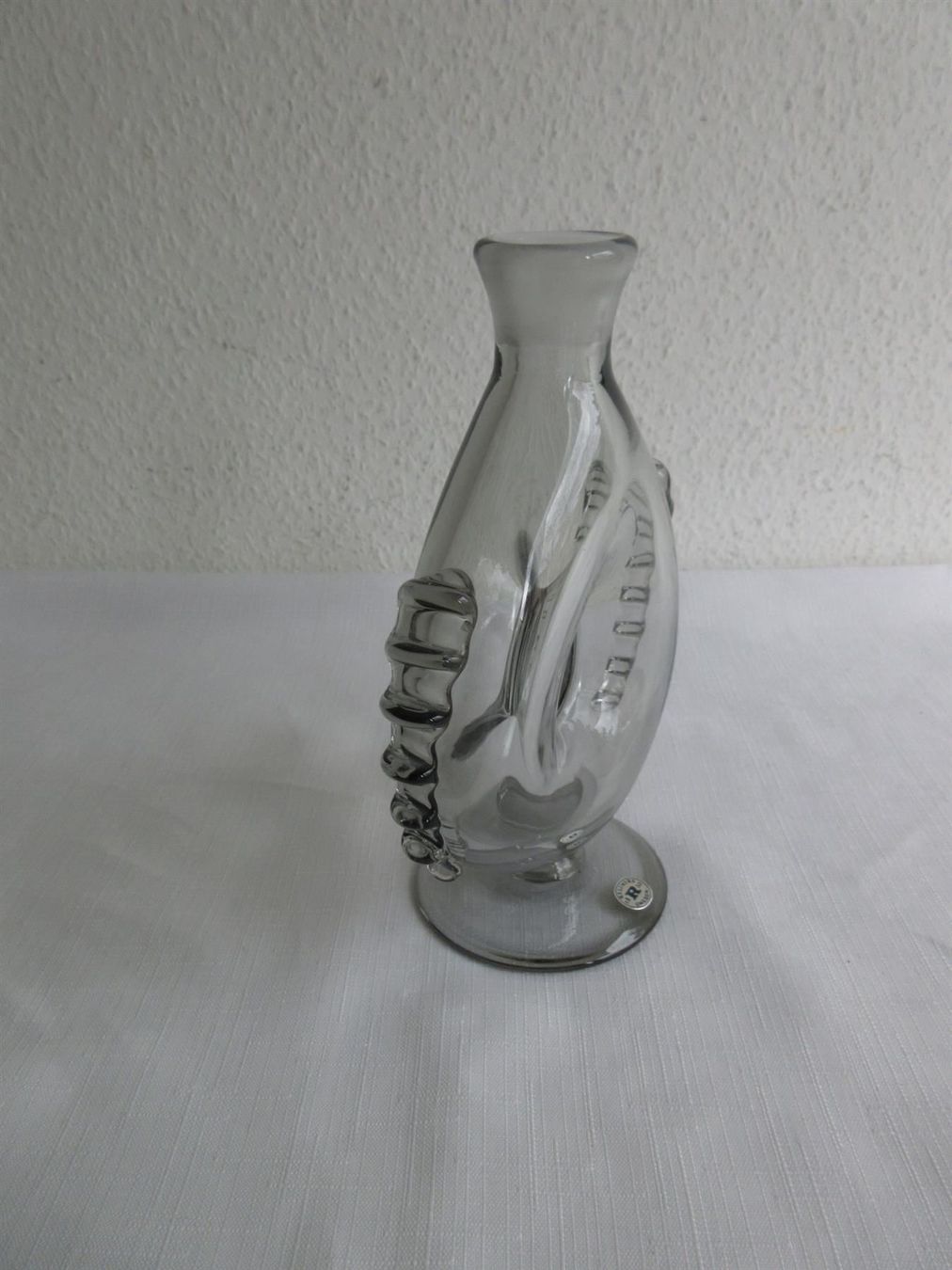 Caraffe: Reijmyre "Doughnut", Rauchglas, selten – Usato da Binningen venduto da Oldfashion 1