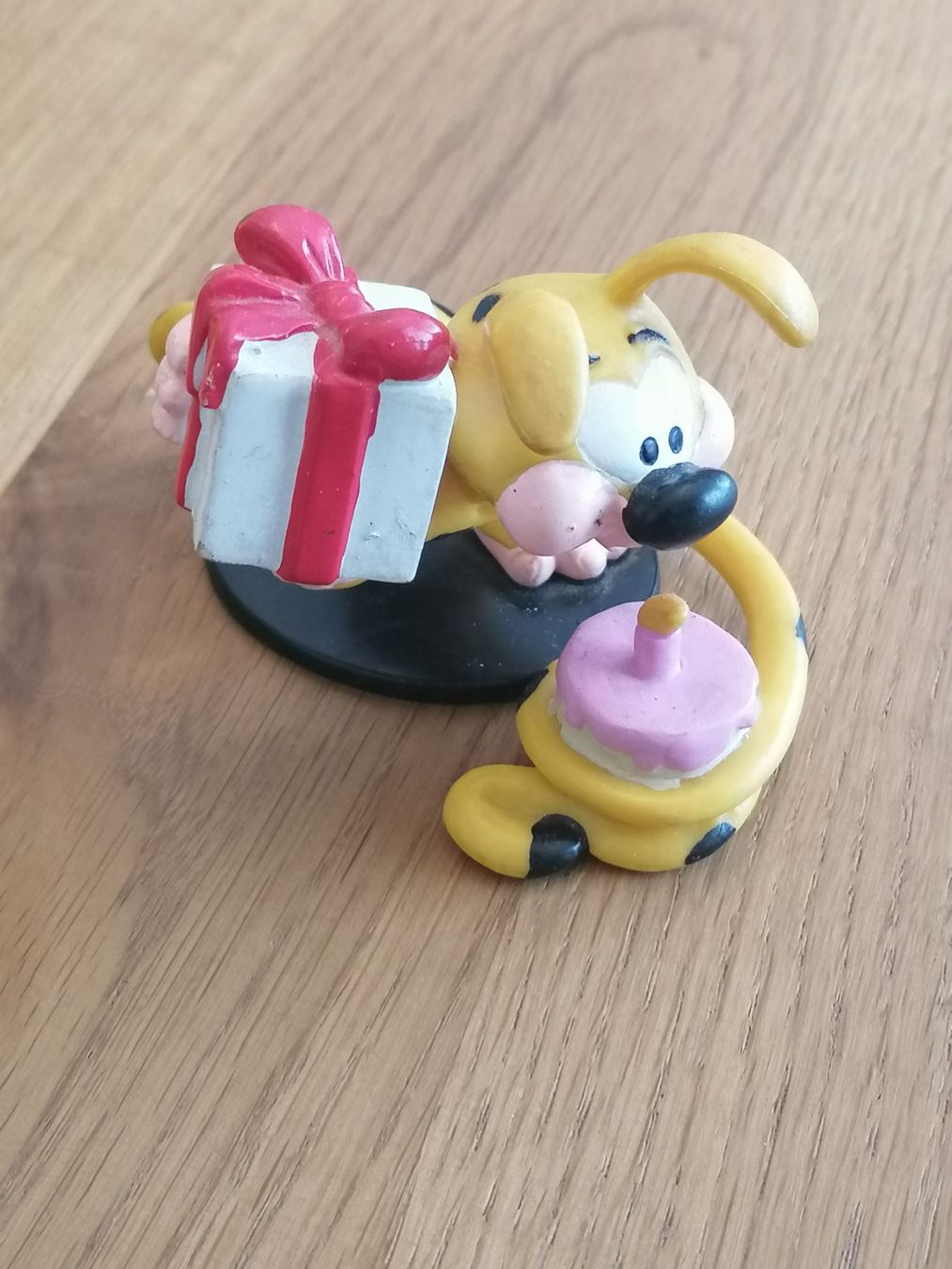 Statuette: Marsupilami mit Torte PVC Figur – Usato da Basel venduto da vintagecollector 1