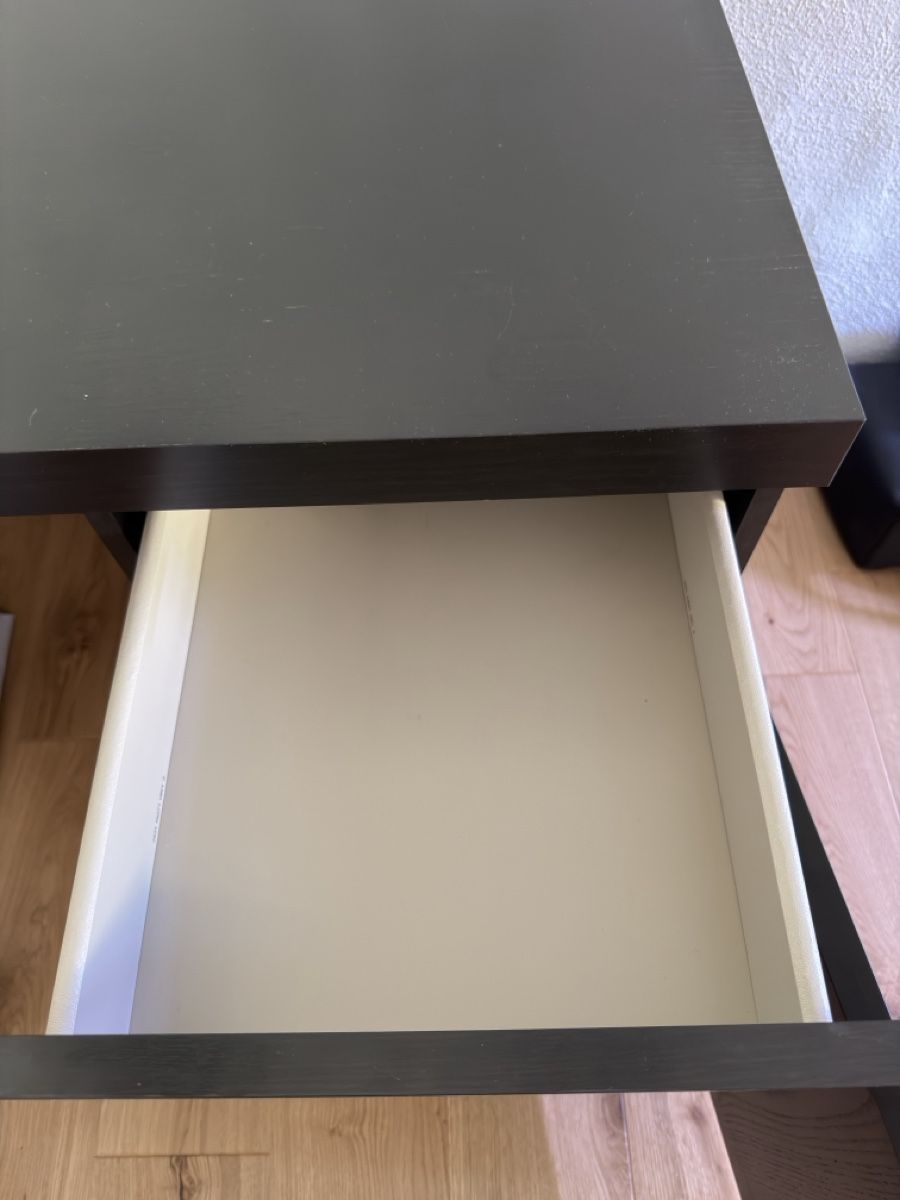 Ikea Schreibtische: IKEA MALM Schreibtisch Schwarz – Gebraucht aus Rudolfingen von levinkuendig11 3