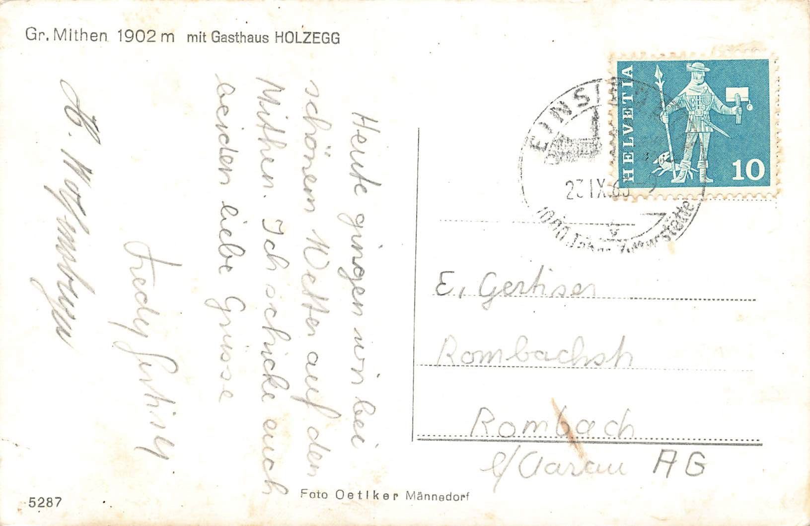 Cartes postales: Gr. Mithen – D'occasion à Biasca par Blenio71 1