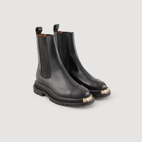 Bottines en cuir SANDRO 40 Neuves