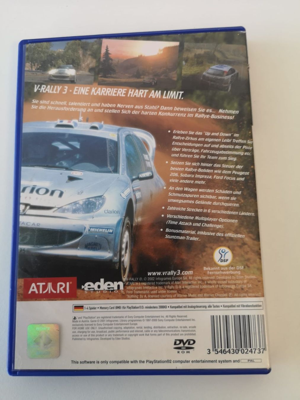 Giochi: V-Rally 3 (PS2) – Usato da Herisau venduto da Seyashop1 2