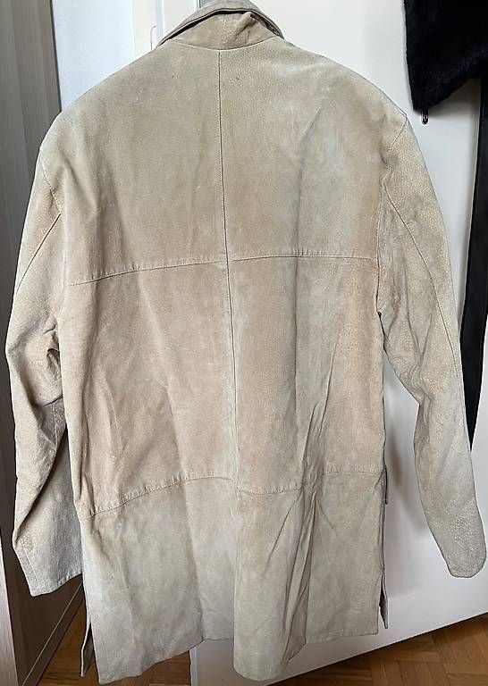 Jacken: Veste 3/4, en daim, beige clair, taille 38 – Gebraucht aus Onex von mirza02 1