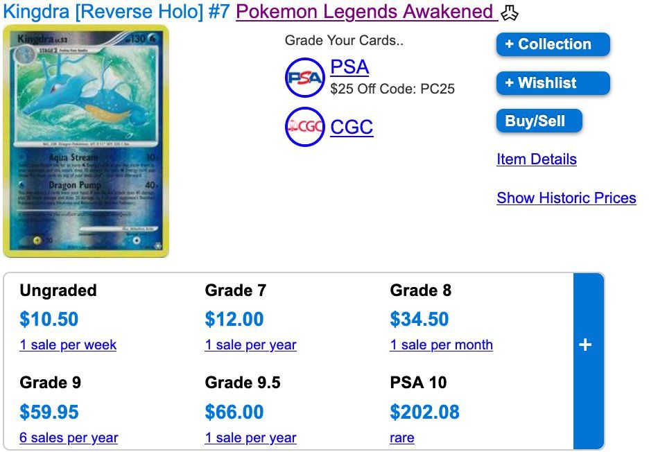 Pokémon Carte collezionabili: Seedraking Holo & Reverse Holo 7 – Usato da Zürich venduto da PEACECOCOON 4