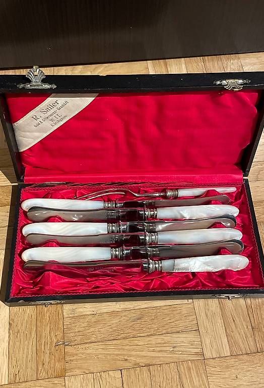 Solingen Posate: Antikes Messer-Set Solingen – Usato da Zürich venduto da don_6qbj