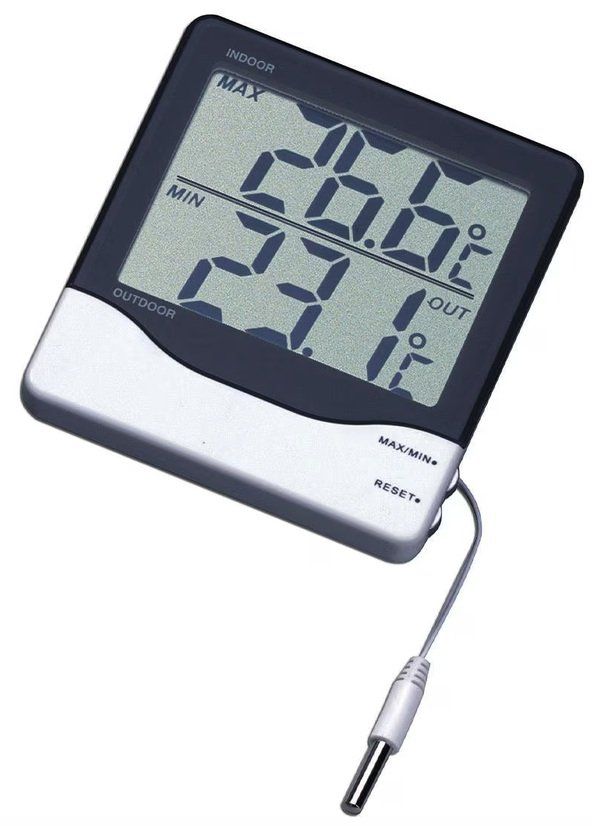 Altro per la casa: TFA Dostmann Digital Innen + Aussen Thermometer + 3m Kabel – Usato da Bischofszell venduto da froggyfrogger 1