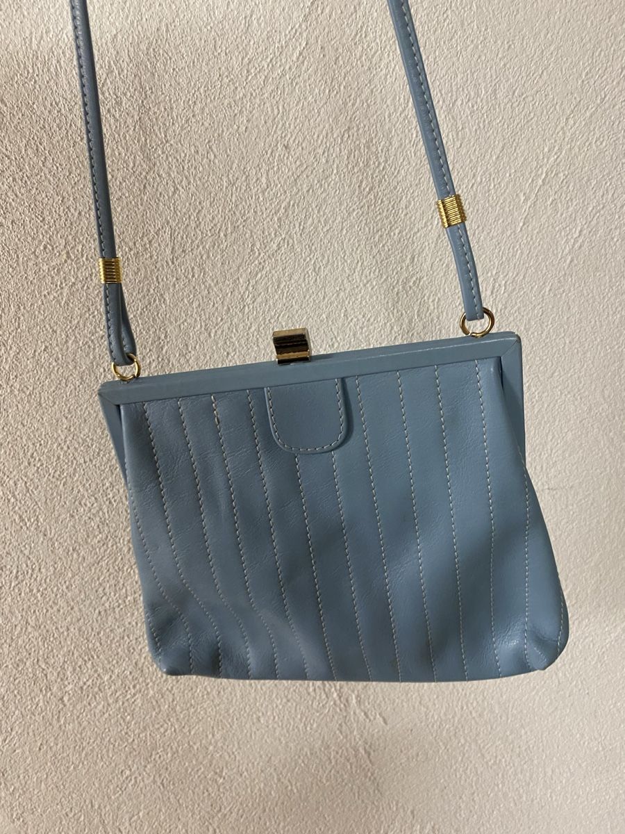 Borse: Vintage Light Blue Shoulder Bag – Usato da Zürich venduto da nachanlovin 1