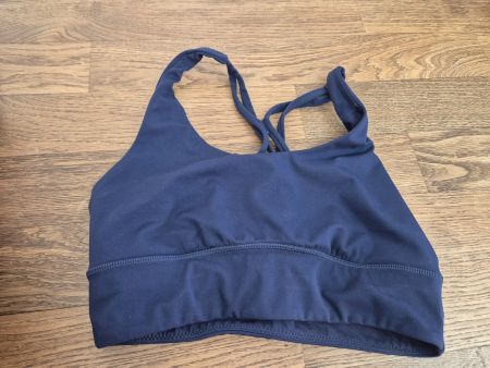 Blue Oysho sports bra size S