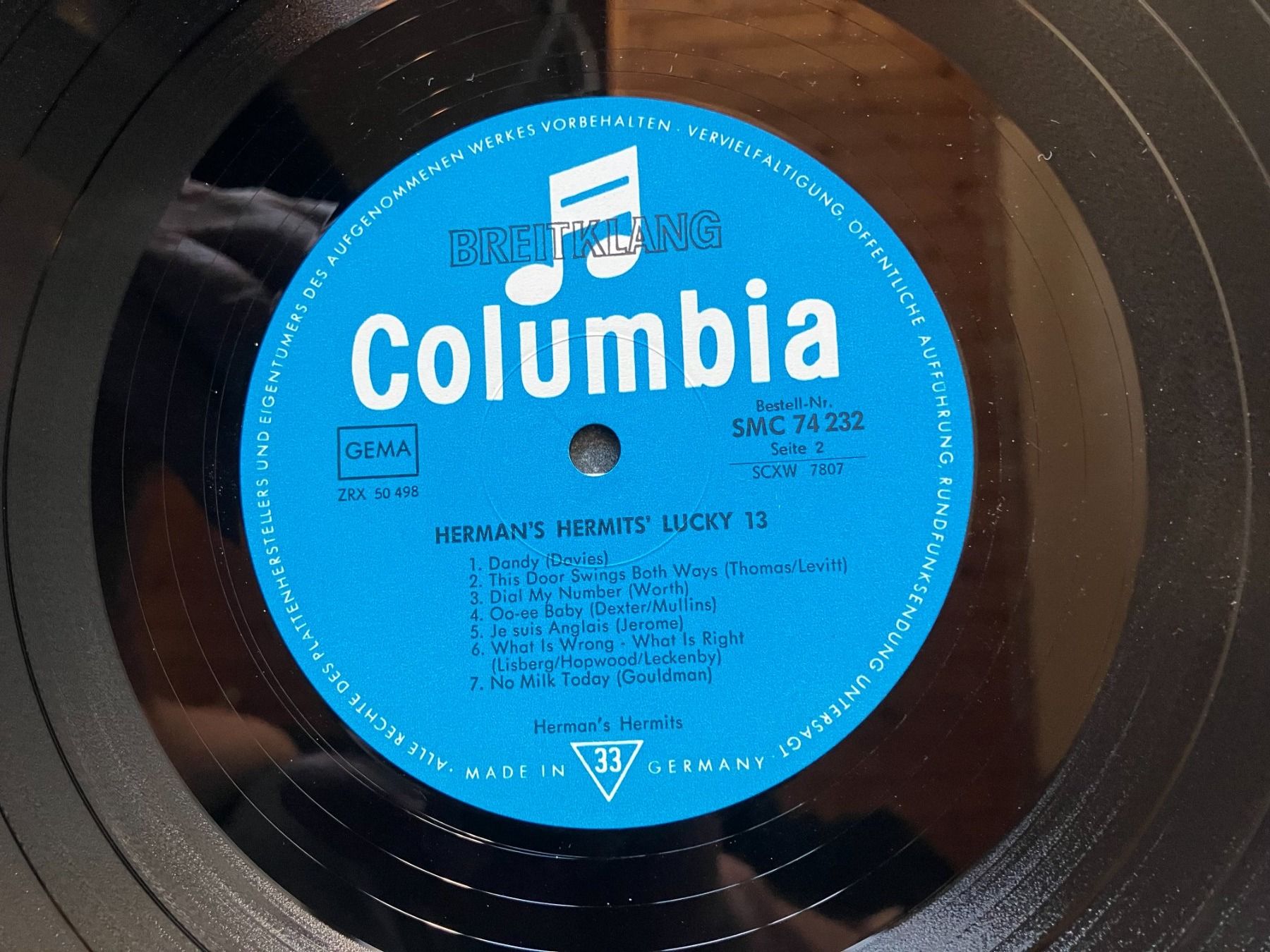 Dischi in vinile: Herman's Hermits – Usato da Aarwangen venduto da Jukebox3 8