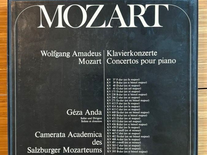 Vinyles: Mozart Klavierkonzerte Géza Anda | 12-LP-Box – D'occasion à Zwingen par imh_bl67 4