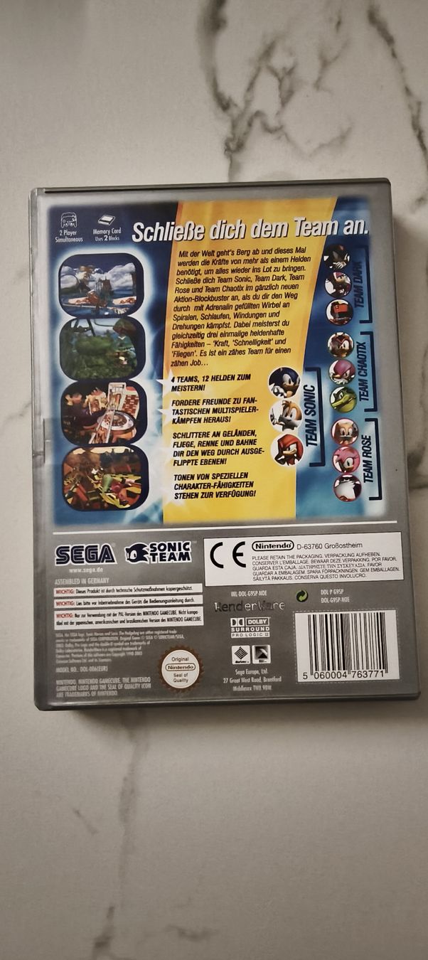 Nintendo Spiele: Sonic Heroes + Sonic Mega Collection - Gamecube Origina – Gebraucht aus Oensingen von ece_8k7q 2