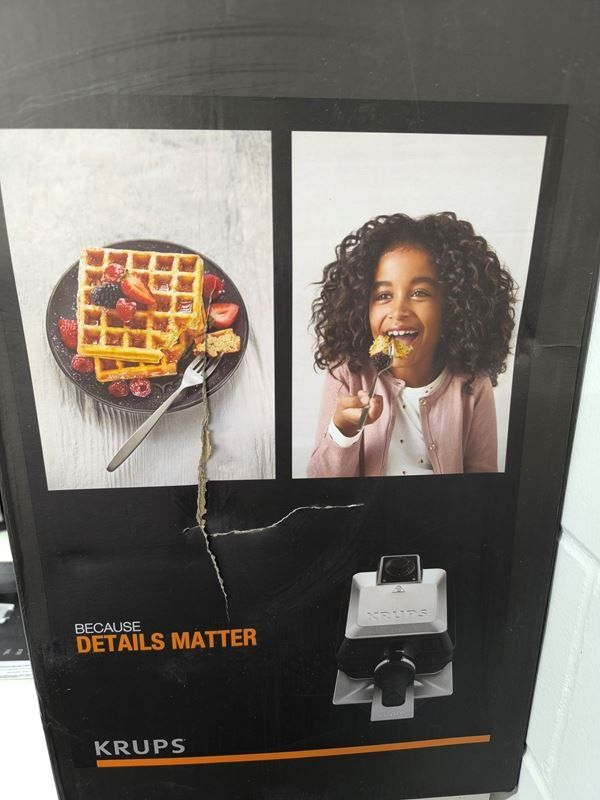 Küchengeräte: KRUPS Waffle Maker – Neu (gemäss Beschreibung) aus Rüti ZH von Restwert_Rueti_ZH 2