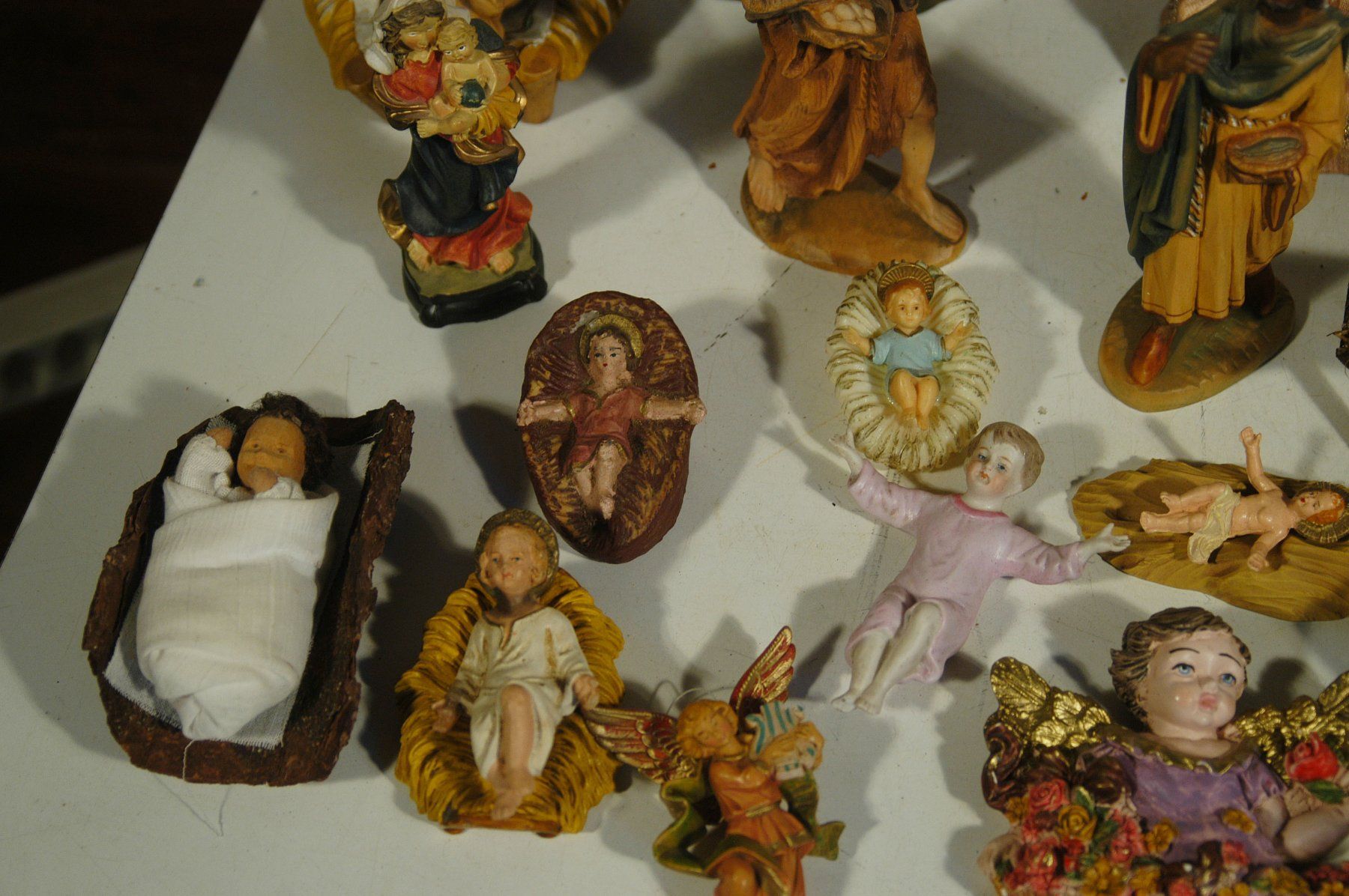 Statuette: Krippenfiguren grosse Konvolut, diverse – Usato da Herisau venduto da Wisen 3