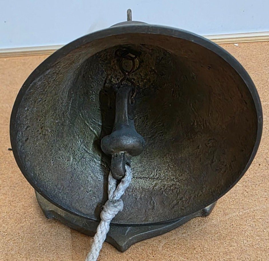 Campanacci mucche: Maritime Schiffsglocke ist aus Messing Glocke – Usato da Flums venduto da Flumsantik 2