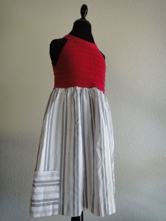 Neck Neck Kleid Baumwolle 8 Jahre