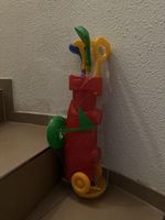 Children golf set with trolley colorful new condition