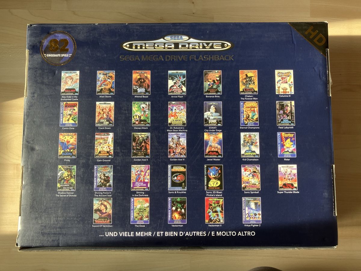 Sega Konsolen: SEGA Mega Drive Flashback – Gebraucht aus Zürich von  1