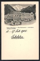 Interlaken, Hotel Oberland und Oberländ