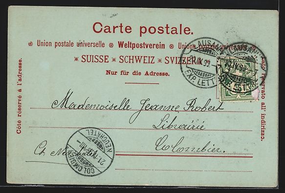 Cartoline postali: Mondschein-AK Lausanne, Ortsansicht bei  – Usato da Berlin venduto da bartko-reher 1