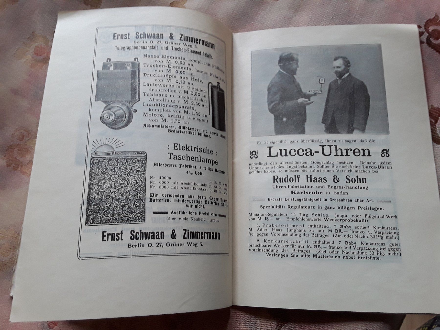 Riviste & Magazine: Biel / Bienne Technicum Biel Uhrmacher heft 1908 – Usato da Biel/Bienne venduto da taki25 3