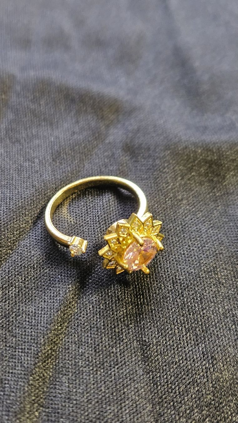 Anelli: jolie bague acier"  antistress" gr 54 – Usato da Lausanne venduto da Angelite 1