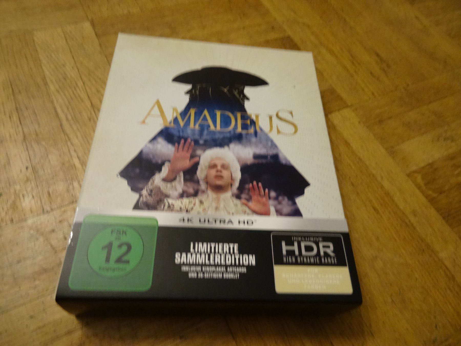 Tutti i DVDs: Amadeus Limited Collector's Edition 4K UHD Blu-ray – Usato da Olten venduto da Disc-Verkauf