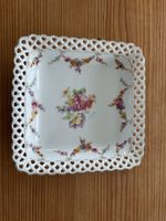 Schöner Porzellanteller, Schumann Arzberg, Blumenmuster, Vin