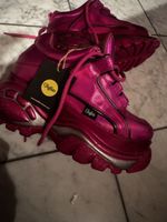 Buffalo Plateau Schuhe Pink Gr 37 Metallic neu